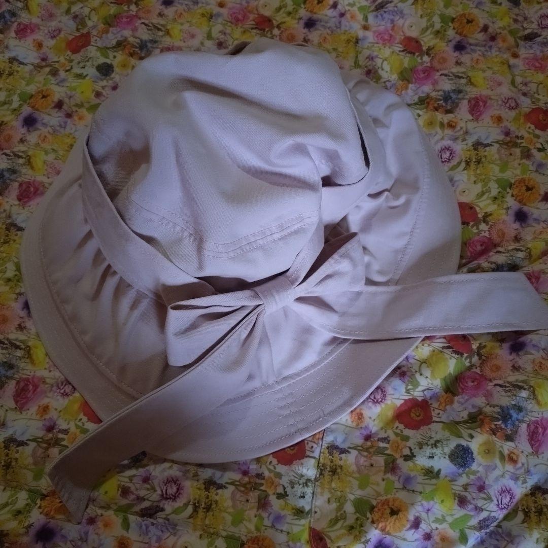 【はるはる】ピンクハウス　バックリボンデニムハット　帽子