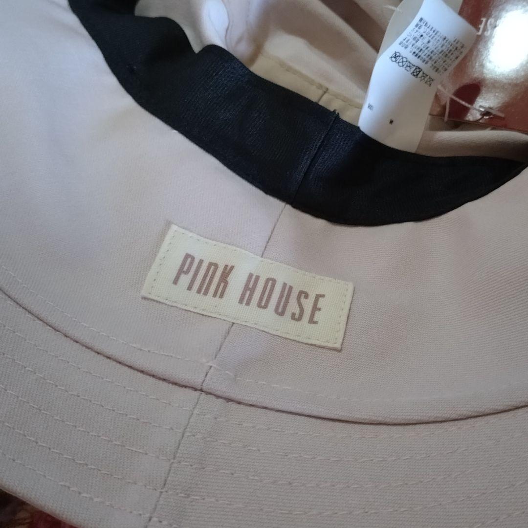 【はるはる】ピンクハウス　バックリボンデニムハット　帽子