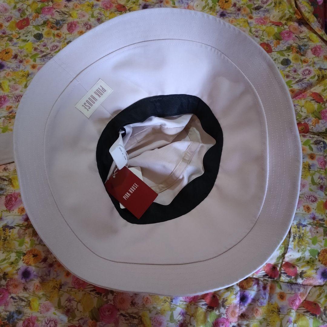 【はるはる】ピンクハウス　バックリボンデニムハット　帽子