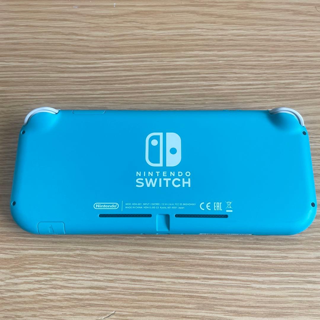 Nintendo Switch Lite ターコイズブルー　充電器付き