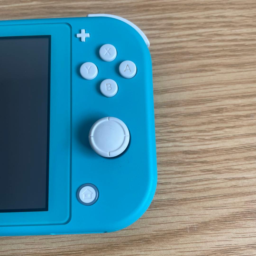 Nintendo Switch Lite ターコイズブルー　充電器付き
