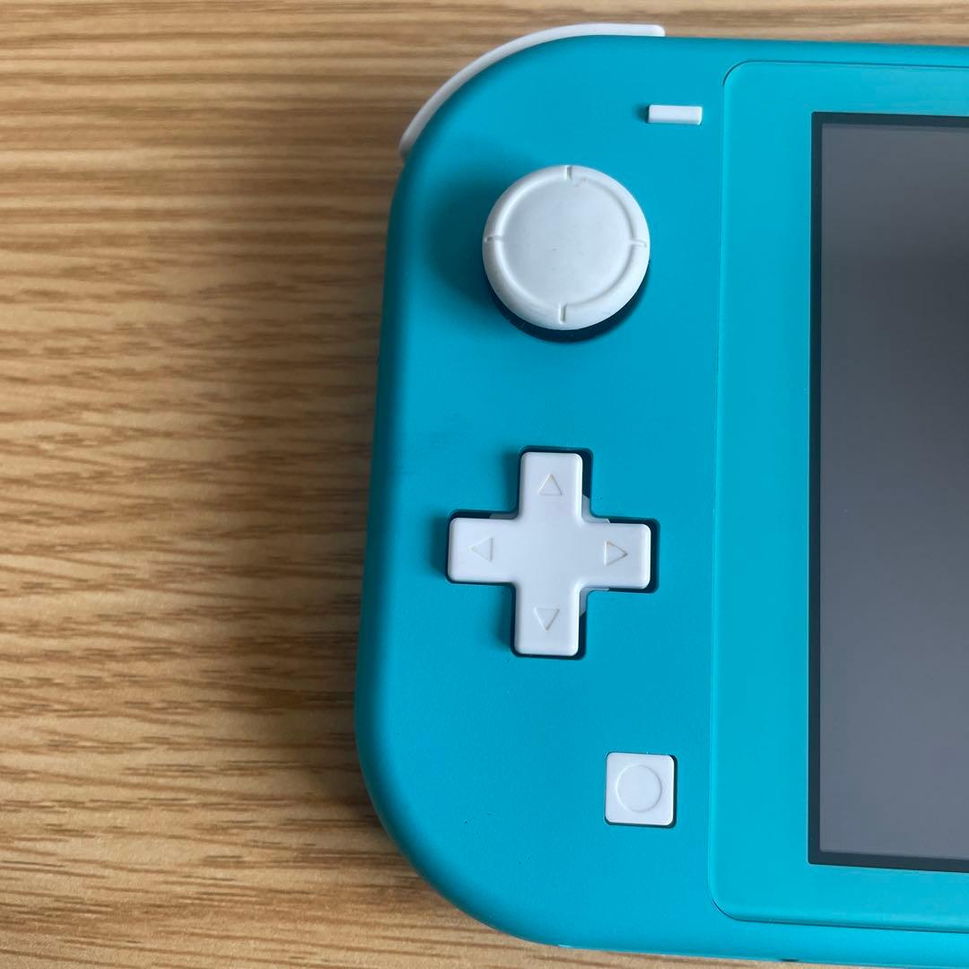 Nintendo Switch Lite ターコイズブルー　充電器付き