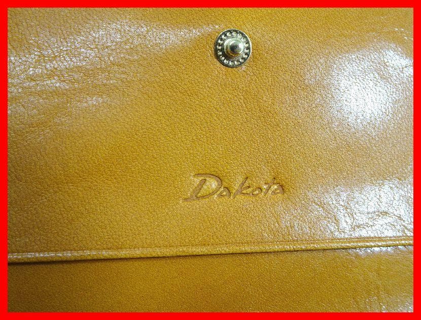 ダコタ　クーポラ　長財布　0031722　マスタード　未使用　新品　Mイ-343