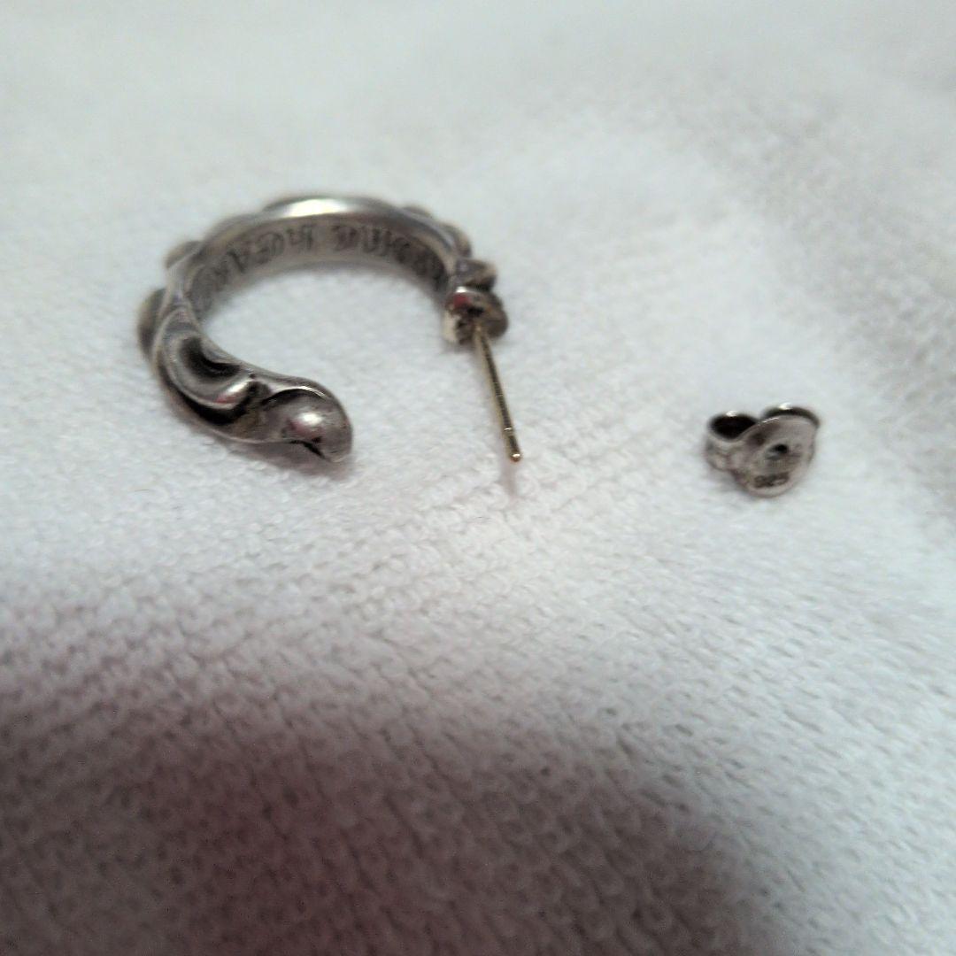 シルバー ツイストデザイン ピアス(片耳用)