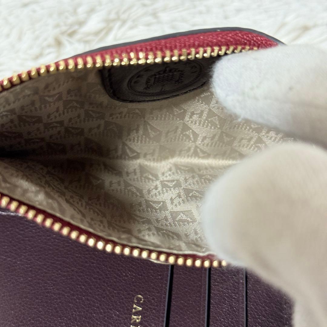 未使用✨アニヤハインドマーチ　ピーピングアイズ　スモールダブルジップ　ウォレット