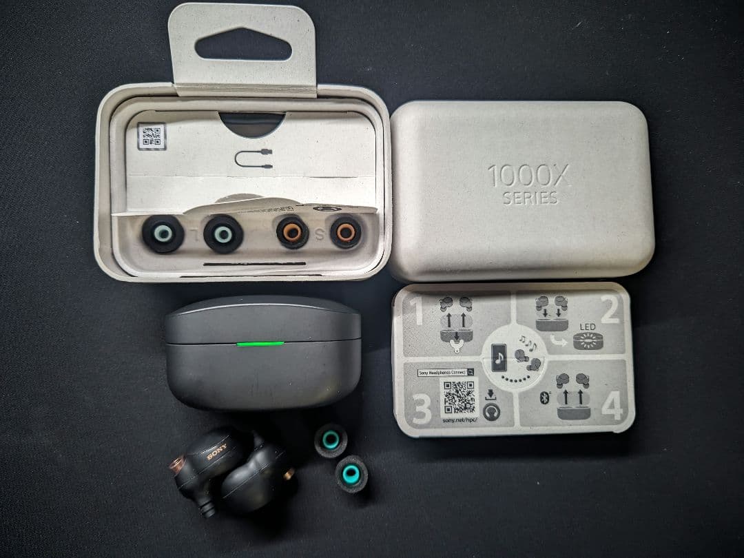 【バッテリー交換済】SONY WF-1000XM4 ノイズキャンセリングイヤホン