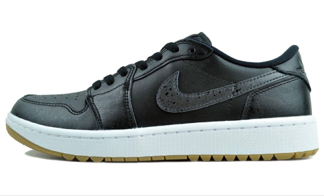 れ*す様 NIKE エアジョーダン1 LOW GOLF ブラックガム25.5cm