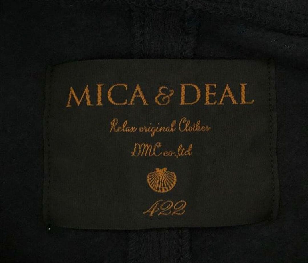 マイカ＆ディール MICA & DEALフード付き パーカー 裏起毛