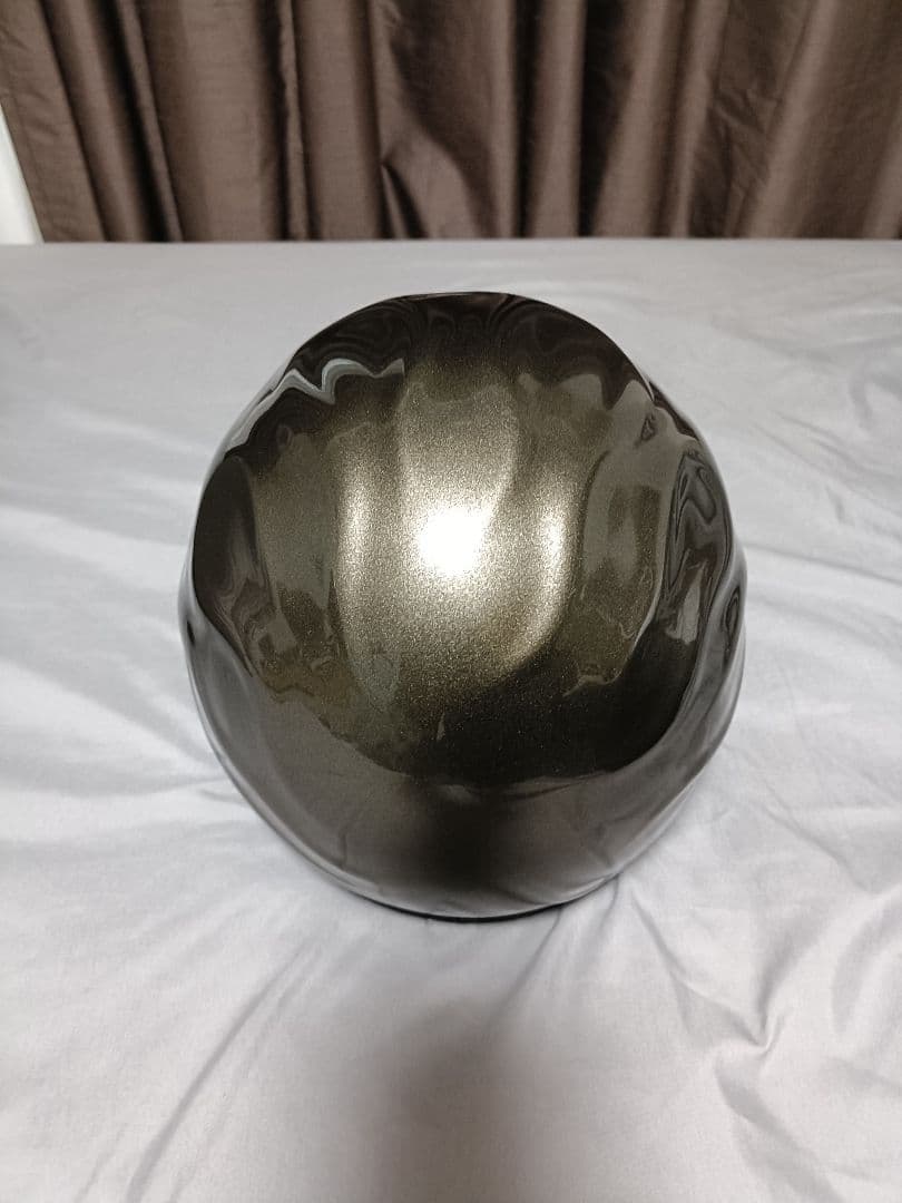 【装飾用】フルフェイスヘルメット メタリックブラウン