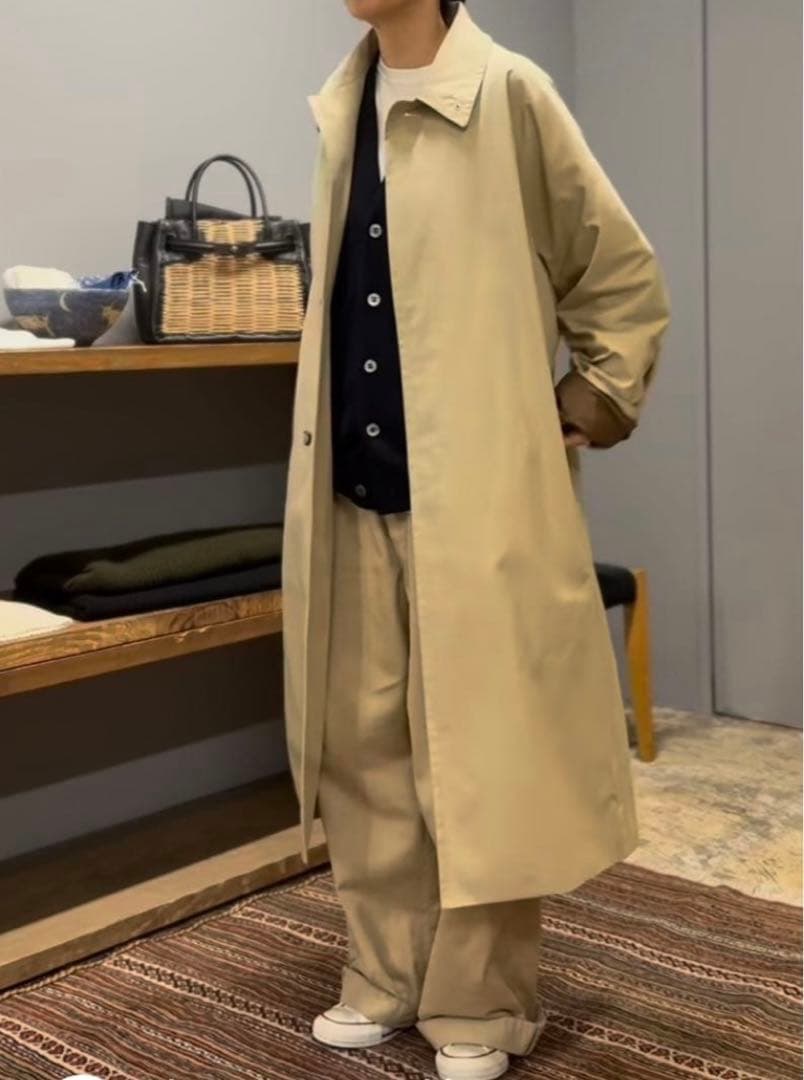 おんぷ【未使用】ONEfifth-ワンフィフス　ステンカラーコート