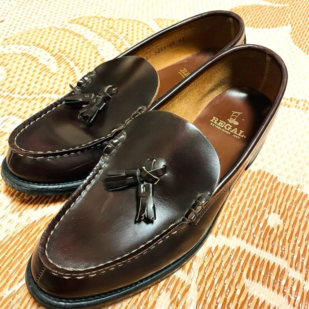 REGAL リーガル タッセルローファー 26EE