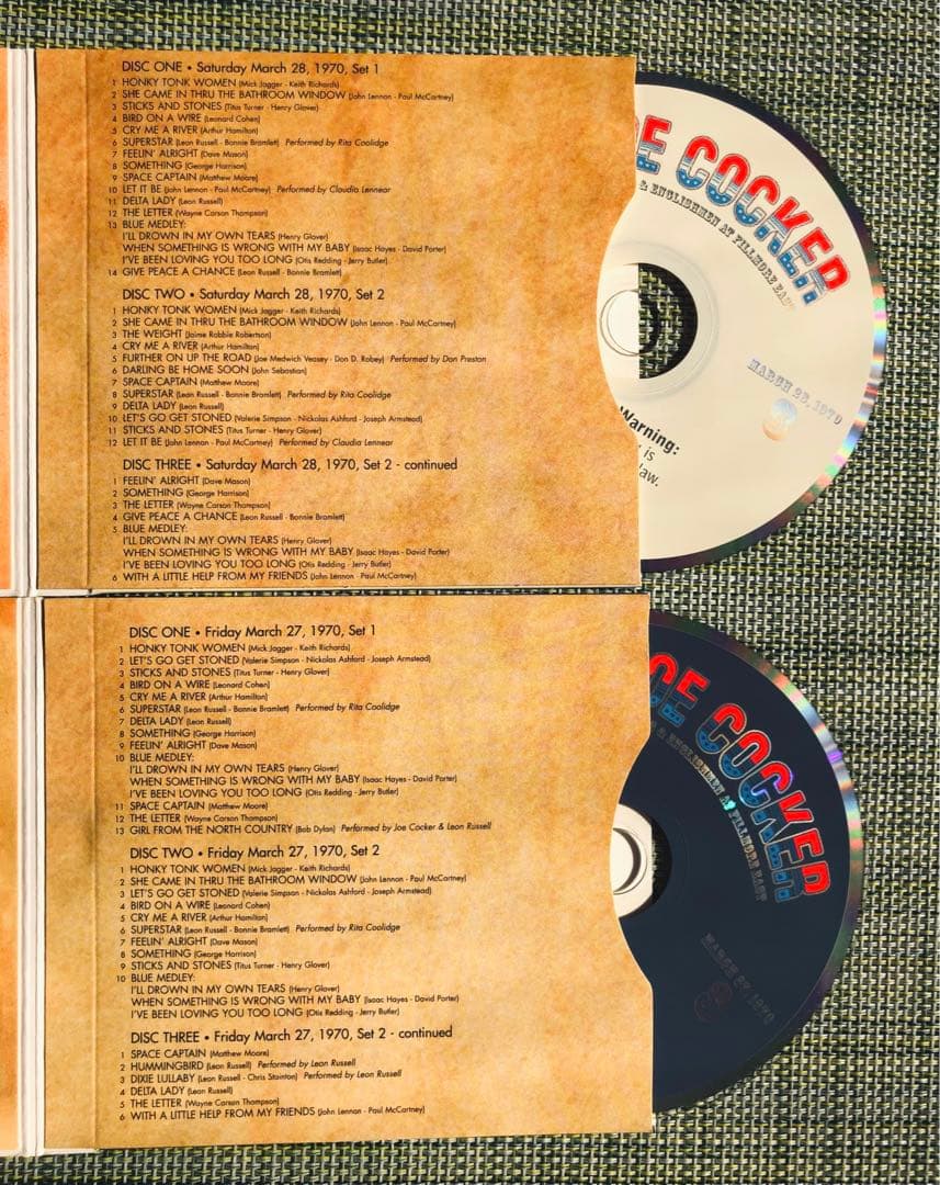 【希少HIP-O盤CD6枚】 ジョー・コッカー　マッド・ドックス&イングリッシュ