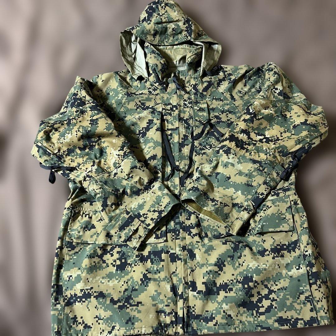米軍　実物　放出品　海兵隊　ゴアテックスパーカー　ecwcs