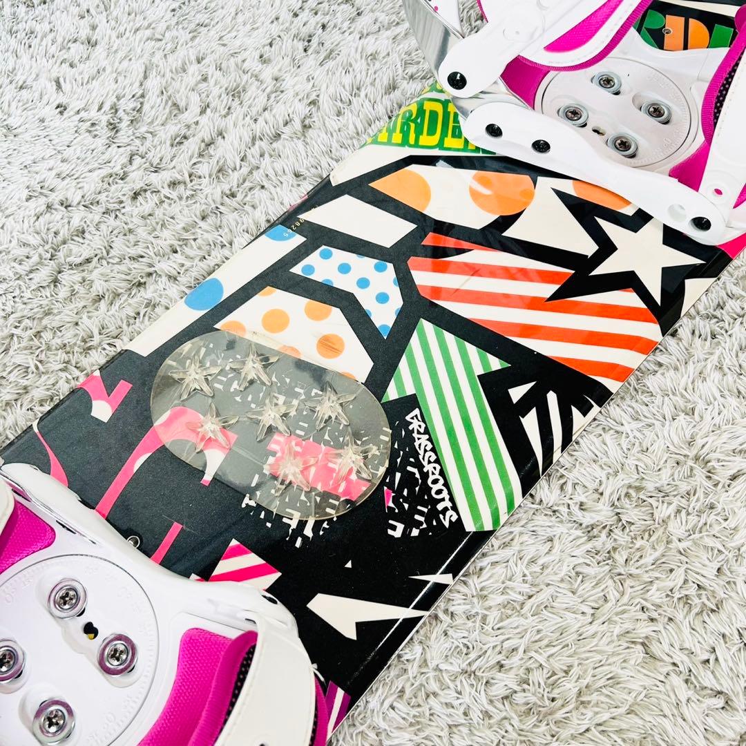 【初心者おすすめ】 レディース　スノーボード　2点セット　入門　140cm