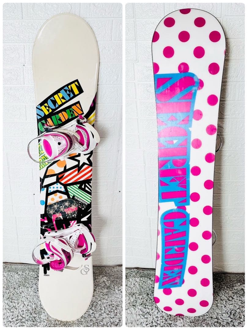 【初心者おすすめ】 レディース　スノーボード　2点セット　入門　140cm