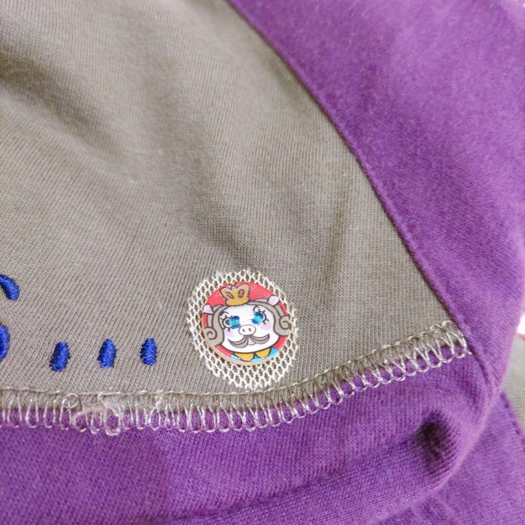 【美品✨】アルベロベロ　長袖チュニック　童話柄　異素材&配色切替　マルチカラー