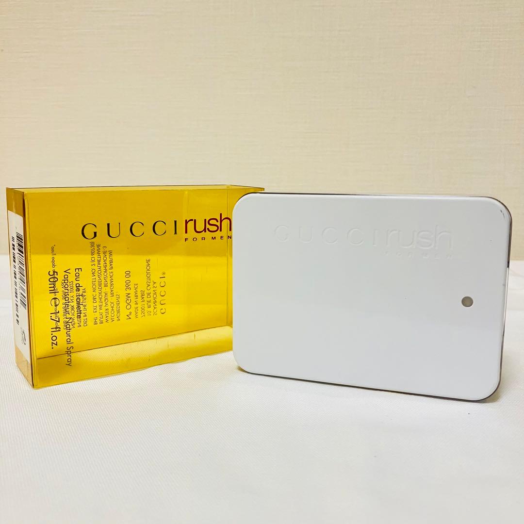 希少　GUCCI グッチ ラッシュ フォーメン オードトワレ　香水　50ml
