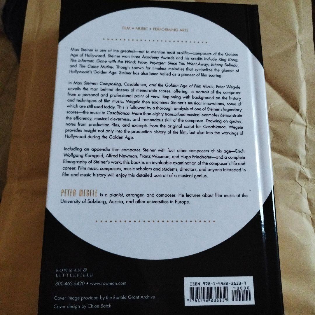 アート・デザイン・音楽 Max Steiner: Composing Casablanca