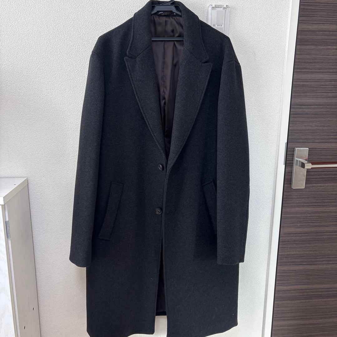 ZARA ウールレギュラーフィットコート XL ザラ