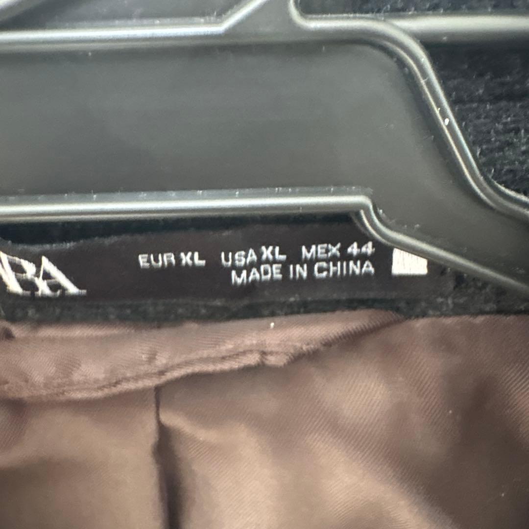 ZARA ウールレギュラーフィットコート XL ザラ
