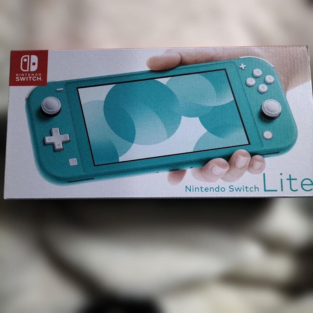 新品未使用。Nintendo Switch Lite ターコイズ