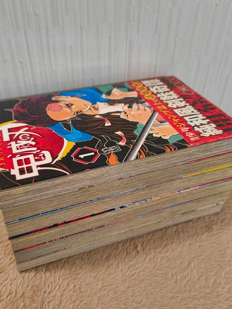 鬼滅の刃　1〜6巻　初版　帯付き　吾峠呼世晴　漫画　希少　全巻初版