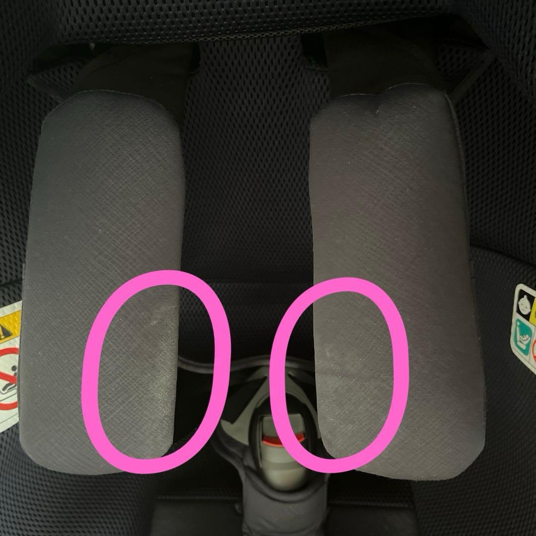 【エールべべ】クルットRグランス２／回転式／R129／ISOFIX／新生児OK