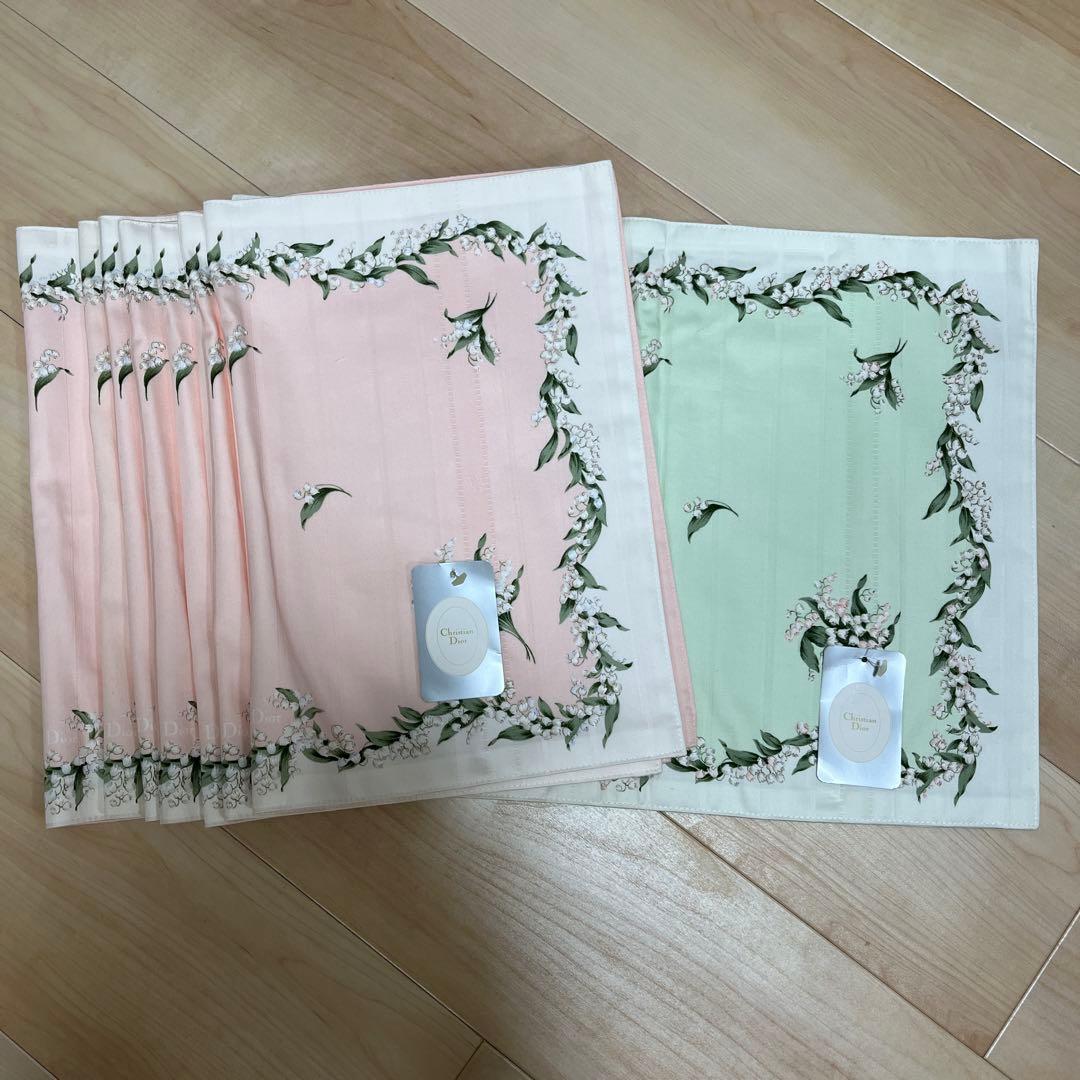 【レア廃盤】クリスチャンディオールランチョンマット8枚セット