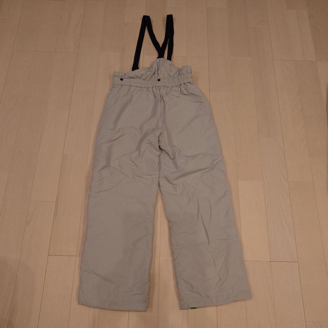 ❗️お値下げ❗️mont-bellパウダーライトジャケット&ビブ160セット中古