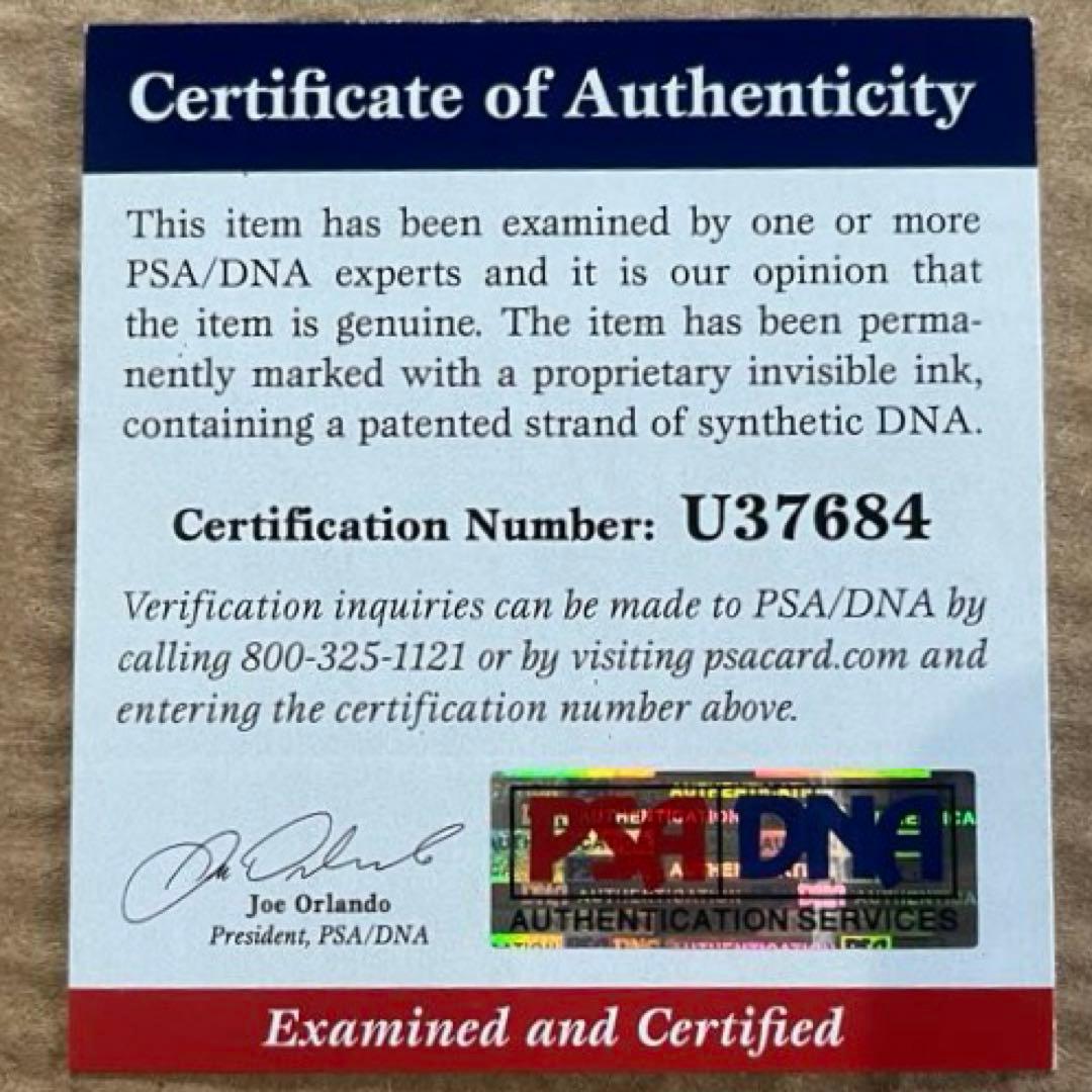 ベッカム サインフォト マンチェスター・ユナイテッド PSA/DNA認証