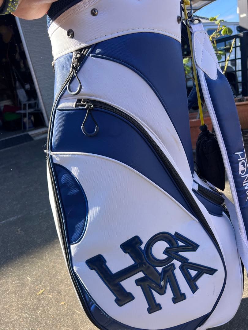 中古美品 HONMAホンマ ゴルフバッグ キャディバッグ