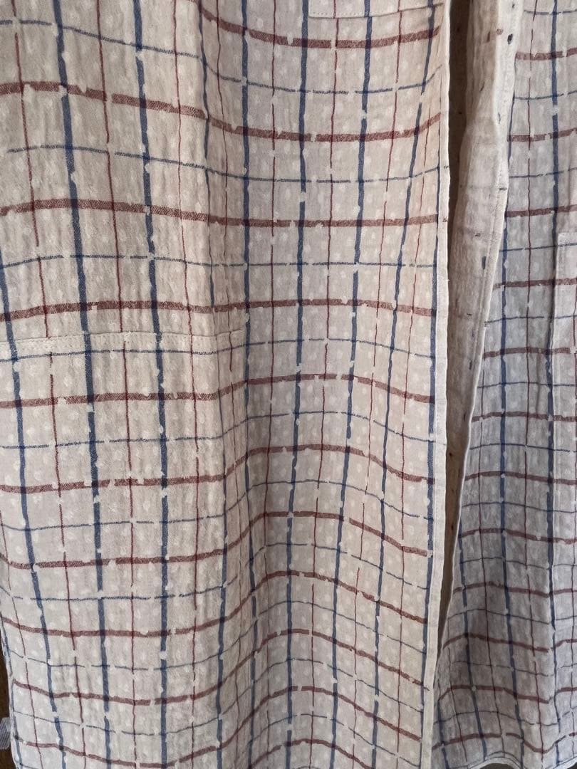 ヨーガンレール　未使用リバーシブル　綿　絹　毛手の込んだコート　羽織り