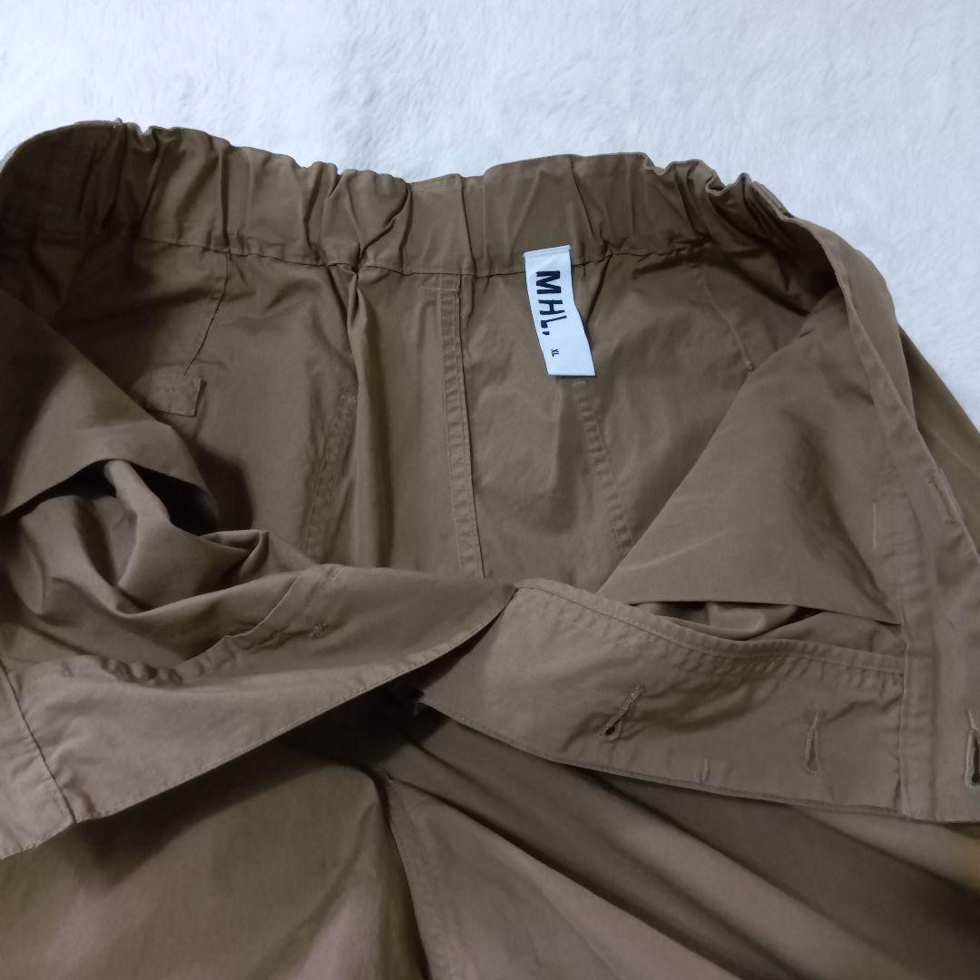 MHL　FINE　COTTON POPLIN TROUSERS　XL