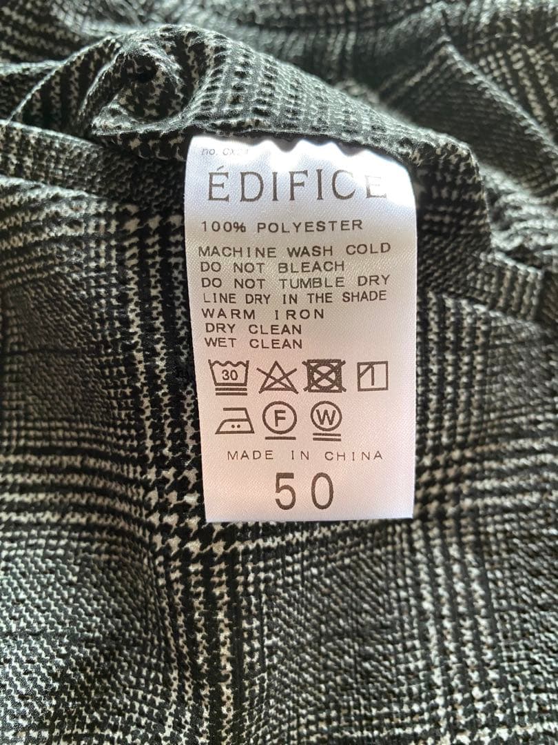 EDIFICE プリントセットアップスーツ