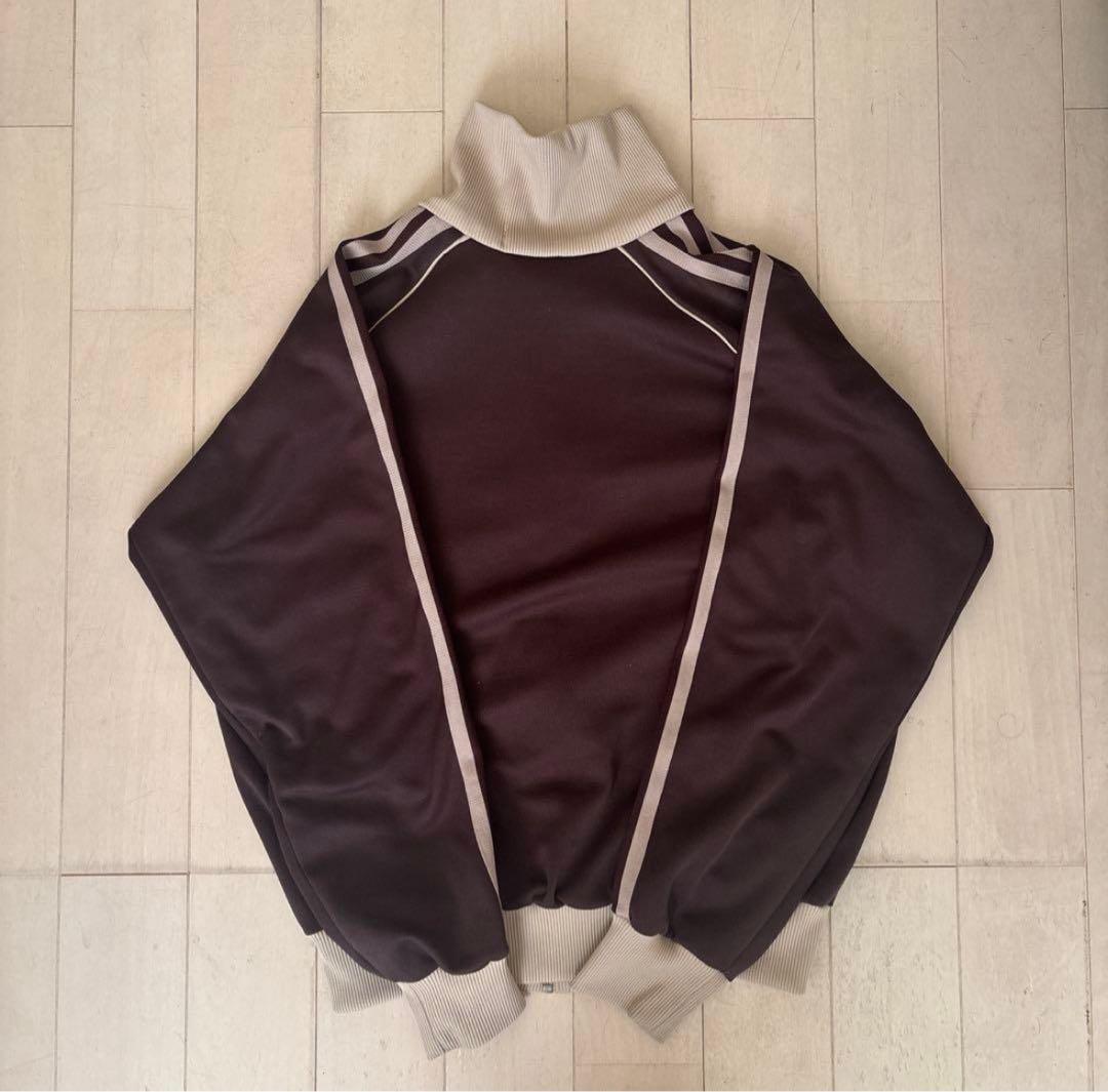 【希少】80s adidas デサント　ブラウン　在原みゆき　ヴィンテージ