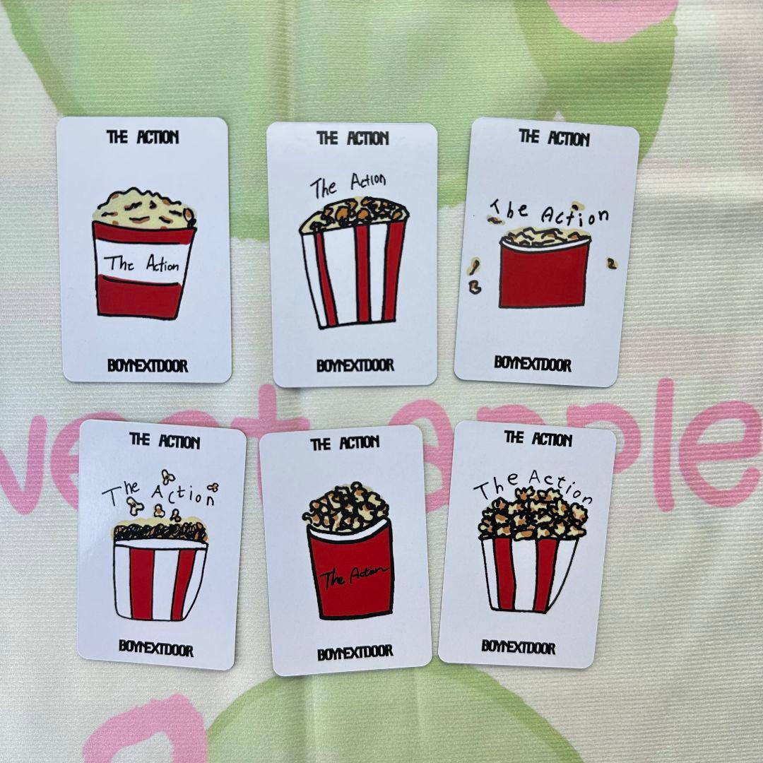 BOYNEXTDOOR The Action 公開放送 サノク トレカ 6枚