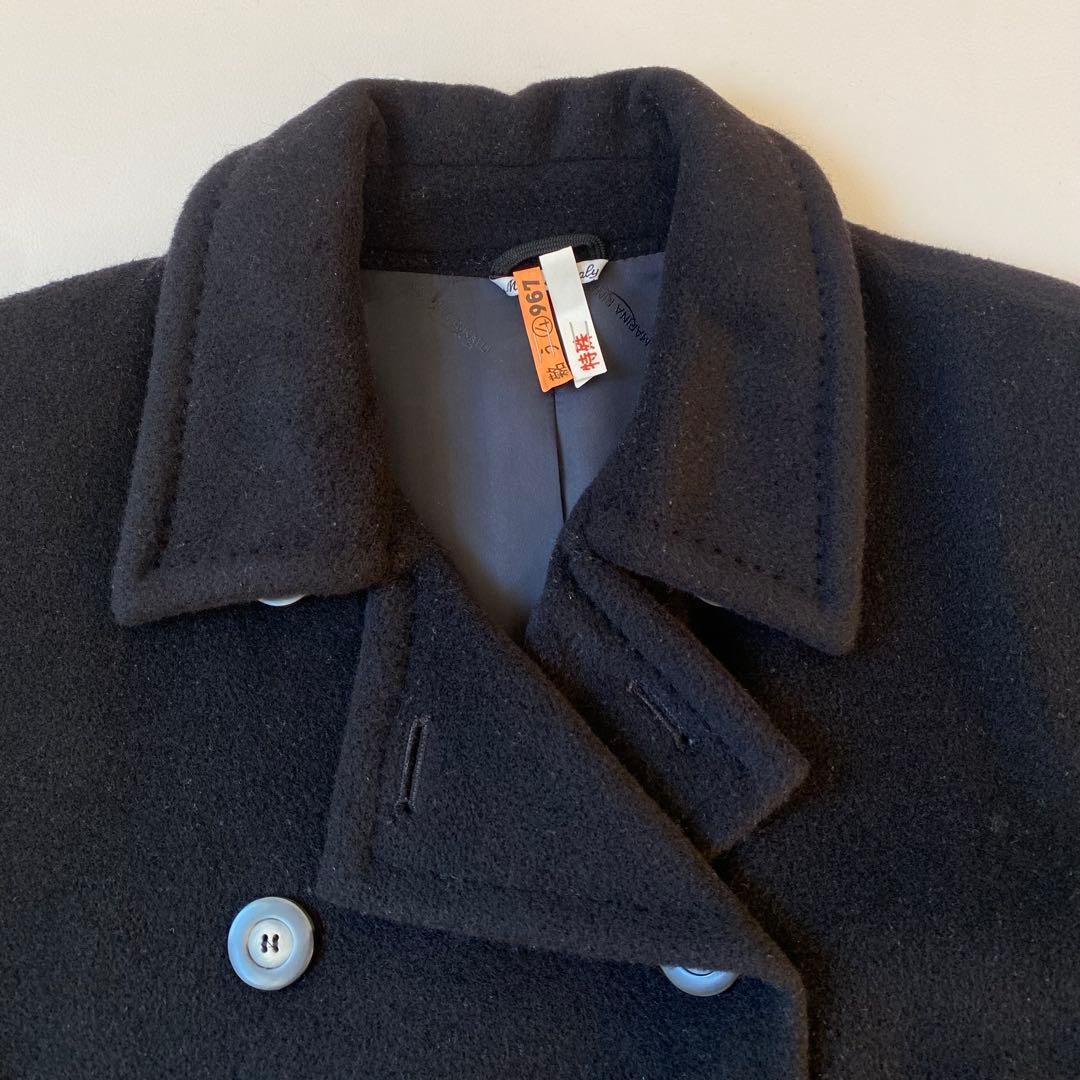 マックスマーラ　コート　ダブル　イタリア製　大きいサイズ　ワイド　カシミヤ混