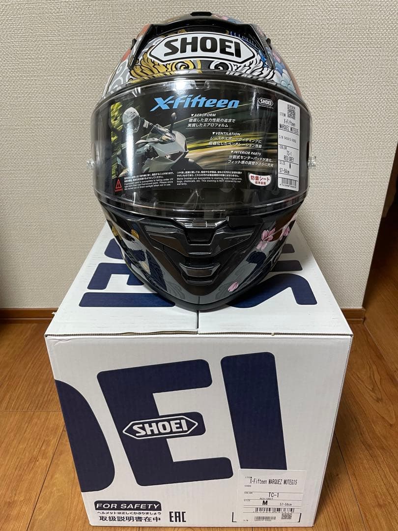 ☆SHOEI X-fifteen ショウエイX15 マルケスモテギ5☆M