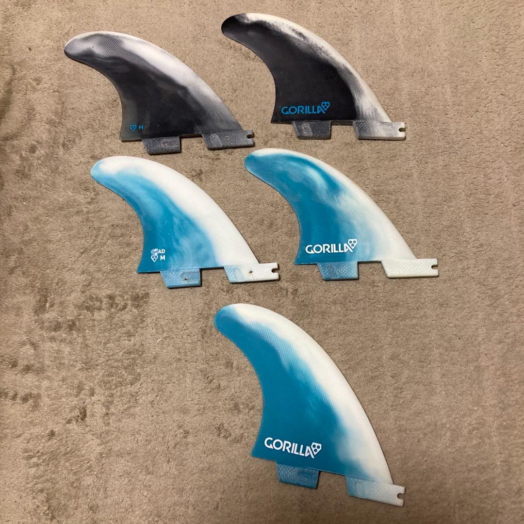 tolucky！ FCSⅡ gorilla fin 5FIN Ｍサイズ