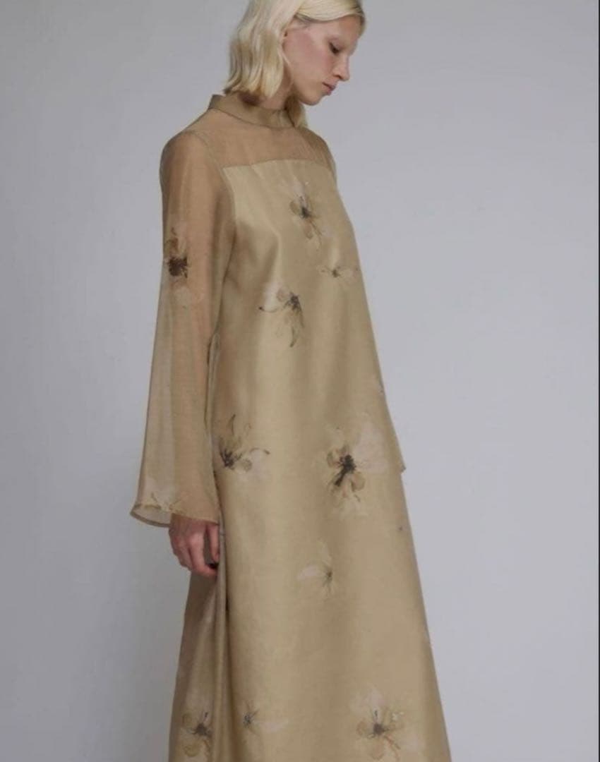 willfully オケージョンドレス　ワンピース　ベージュ