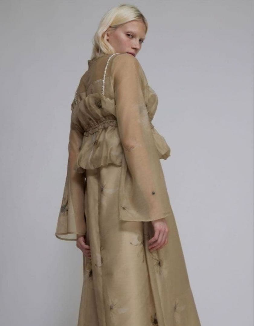 willfully オケージョンドレス　ワンピース　ベージュ