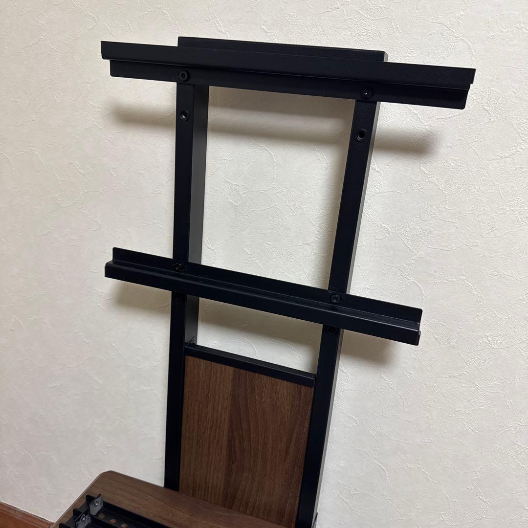 朝日木材加工 テレビスタンド 40~65型 幅85㎝ AS-WB850 ブラウン