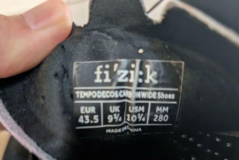 Fizik Tempo Decos Carbon 28cm SPD−SL