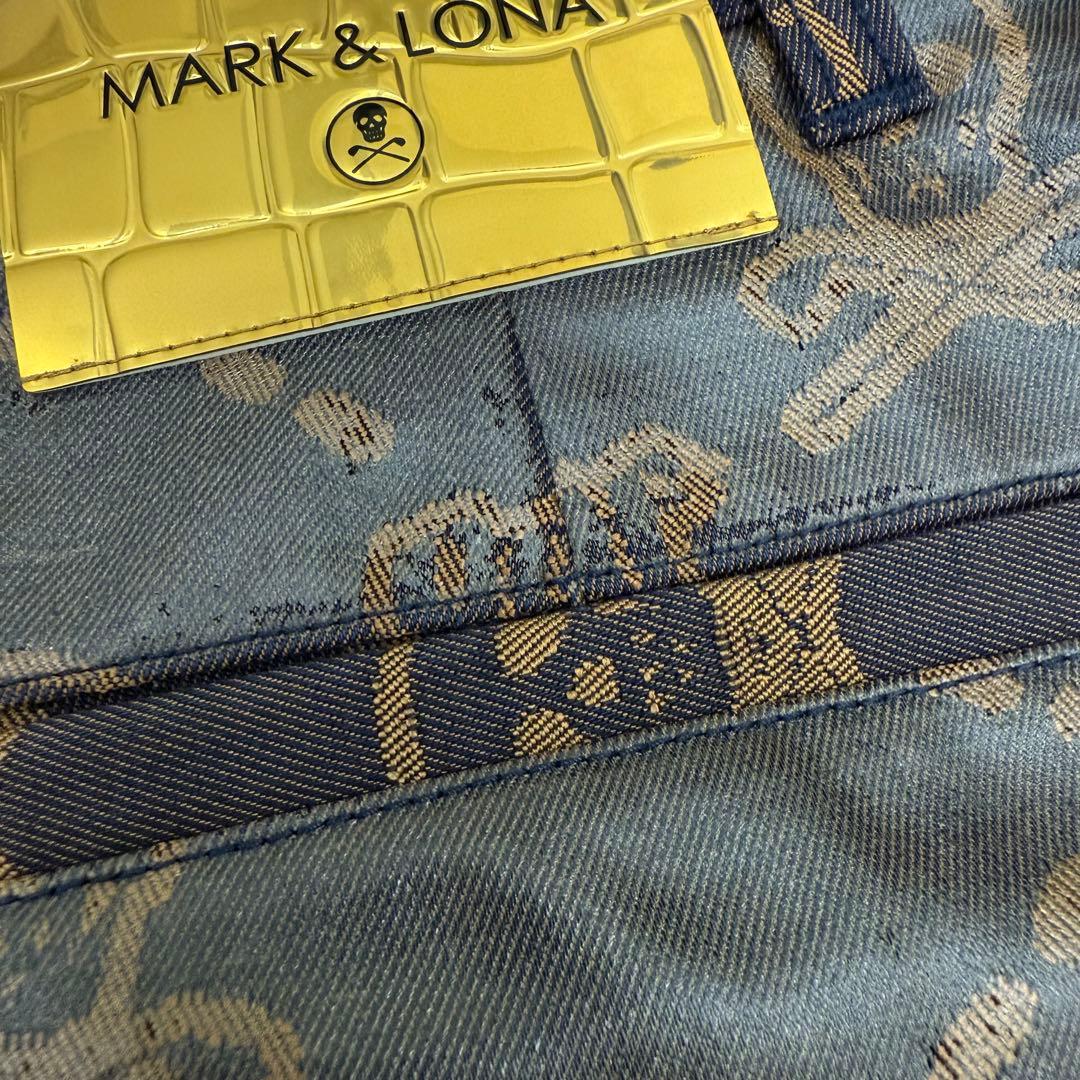 MARK&LONA スカルパターン ニットセーター スカート セット