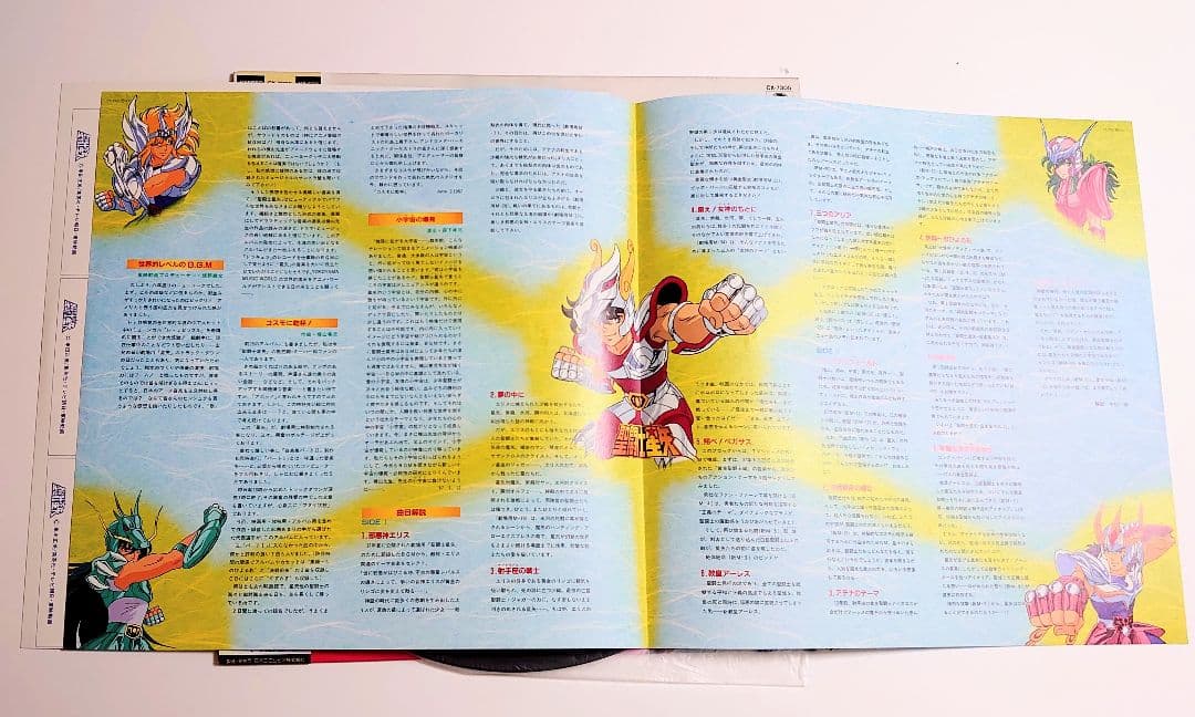 聖闘士星矢　音楽集Ⅱ　LP レコード　車田正美