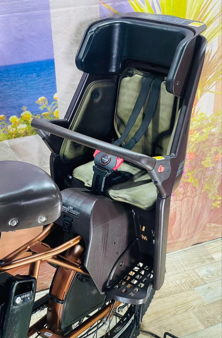 ギュットアニーズ2019年⭐️16AH！子供乗せ電動アシスト自転車Y3243