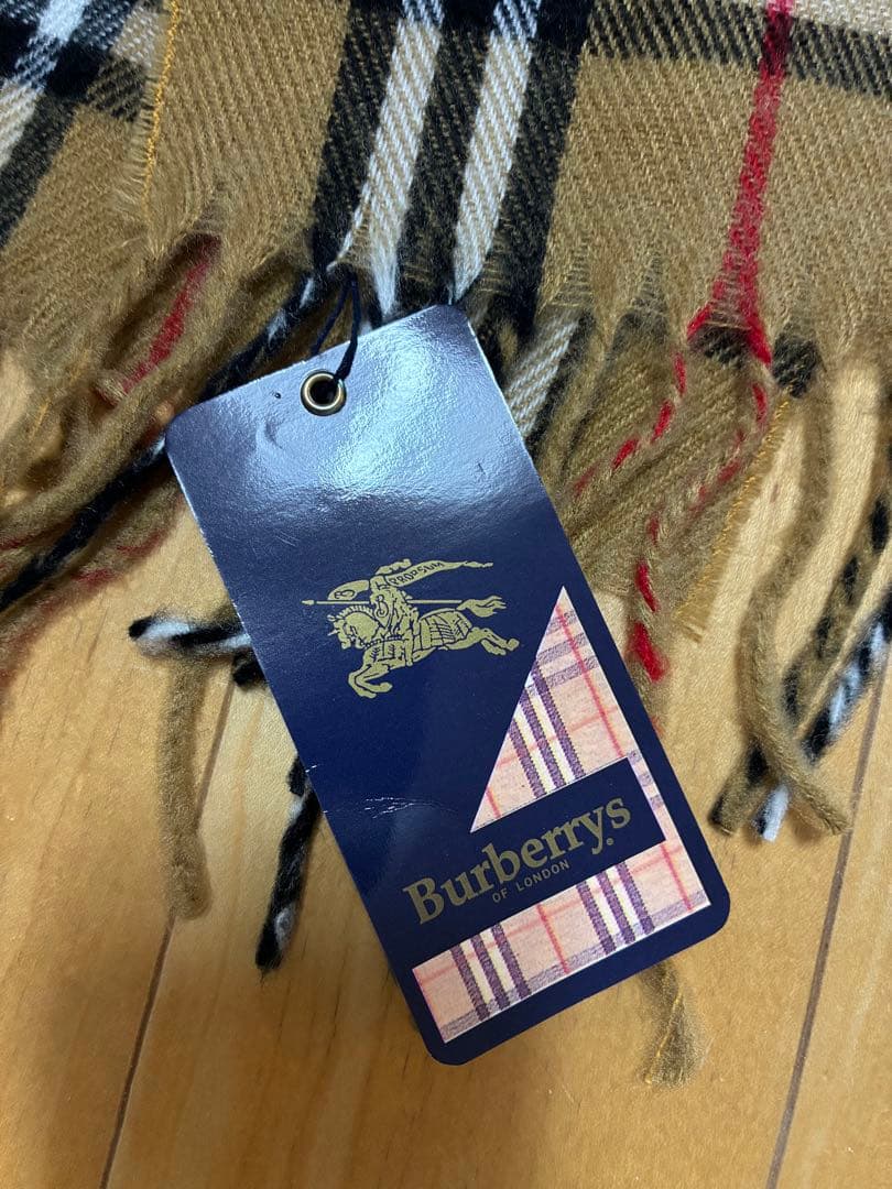 新品　Burberrys バーバリー ヴィンテージ ノバチェック柄 マフラー