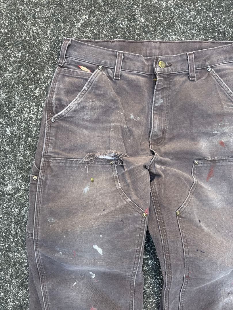 タ*シ様 Carhartt カーハート ダブルニー パン DKB 30x32 U