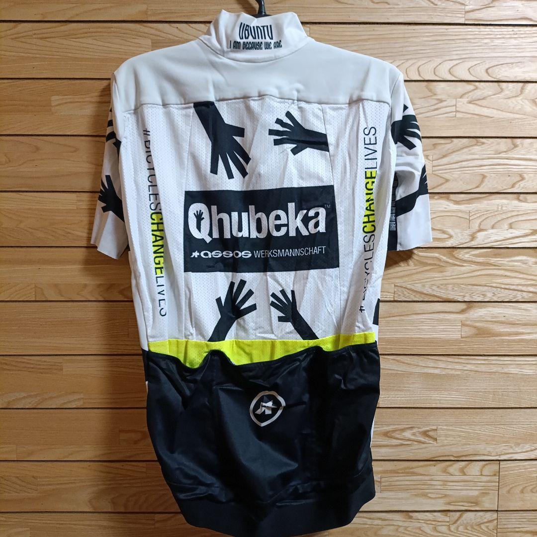 支給品　Team Qhubeka 半袖サーマルジャージ　ASSOS クベカアソス