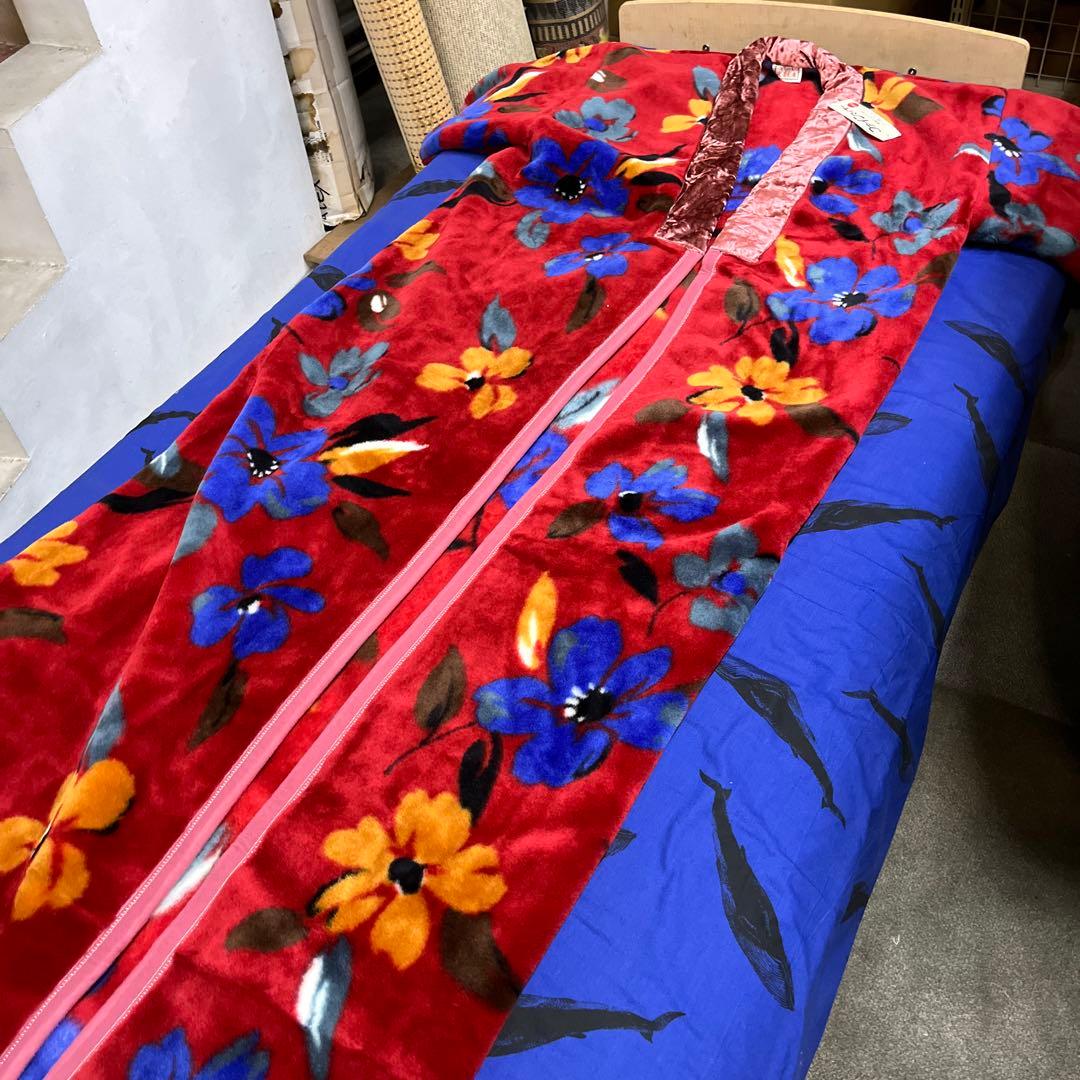 昭和レトロ　かい巻き毛布　2枚セット